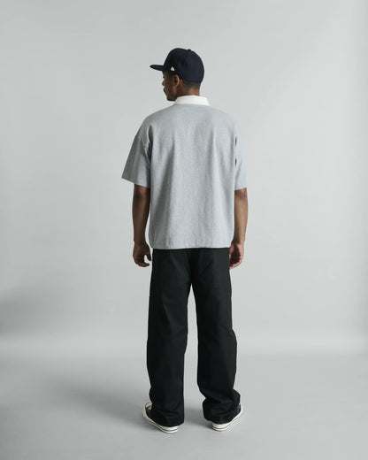 Alden Heather Gray Rugby Shirt