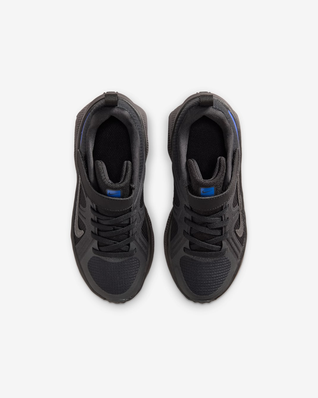 Nike Kids' Metro Tek Shoes - Black / Off-Noir / Racer Blue / Metallic Black