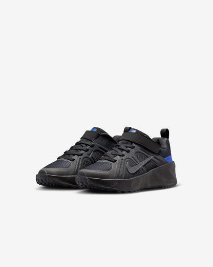 Nike Kids' Metro Tek Shoes - Black / Off-Noir / Racer Blue / Metallic Black