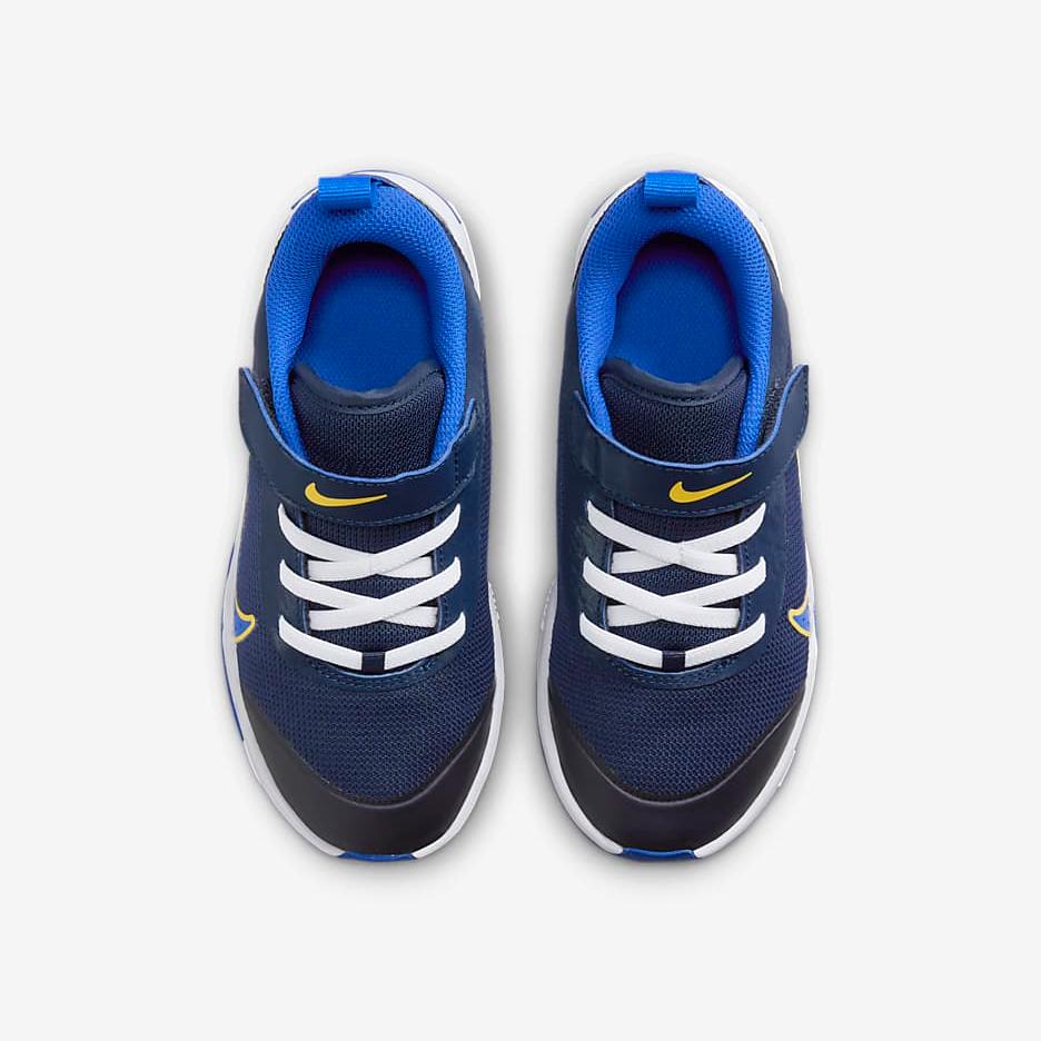 Nike Kids' Omni Multi Court Shoes - Midnight Navy / Saturn Gold / White / Hyper Royal