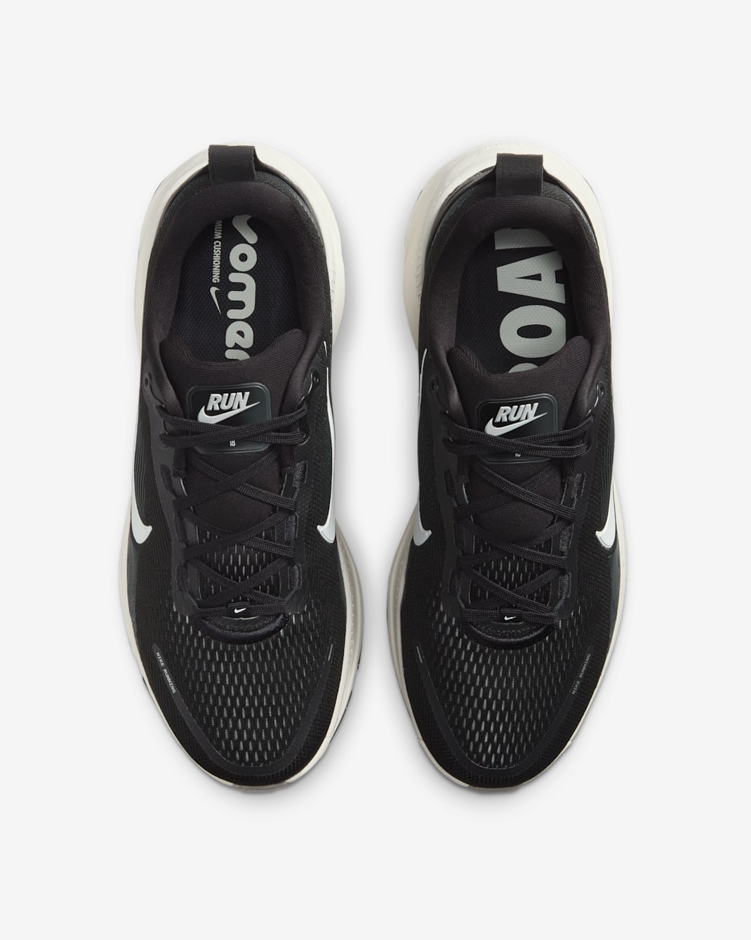 Nike Men's Vomero 18 Shoes - Black / Coconut Milk / Light Iron Ore / Summit White