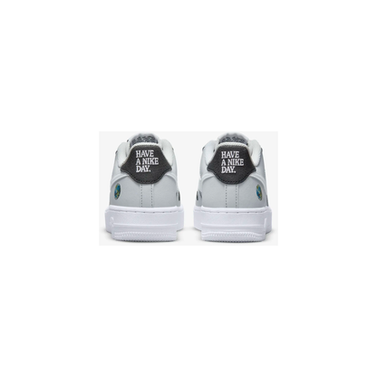 Nike Kids' Air Force 1 LV8 Shoes - Photon Dust / Black / Chlorophyll / White