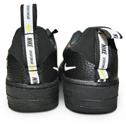 Nike Kids' Air Force 1 LV8 Utility Shoes - Black / White