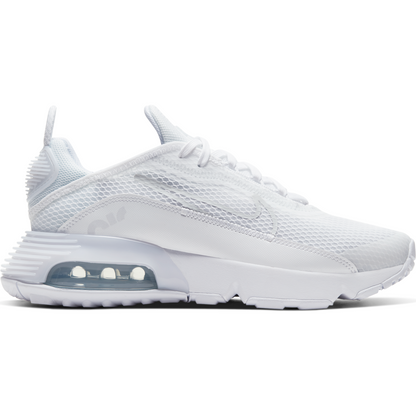 Nike Kids' Air Max 2090 Shoes - White / Wolf Grey