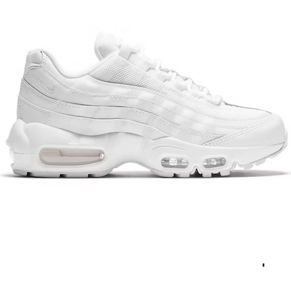 Nike Kids' Air Max 95 Recraft Shoes - All White