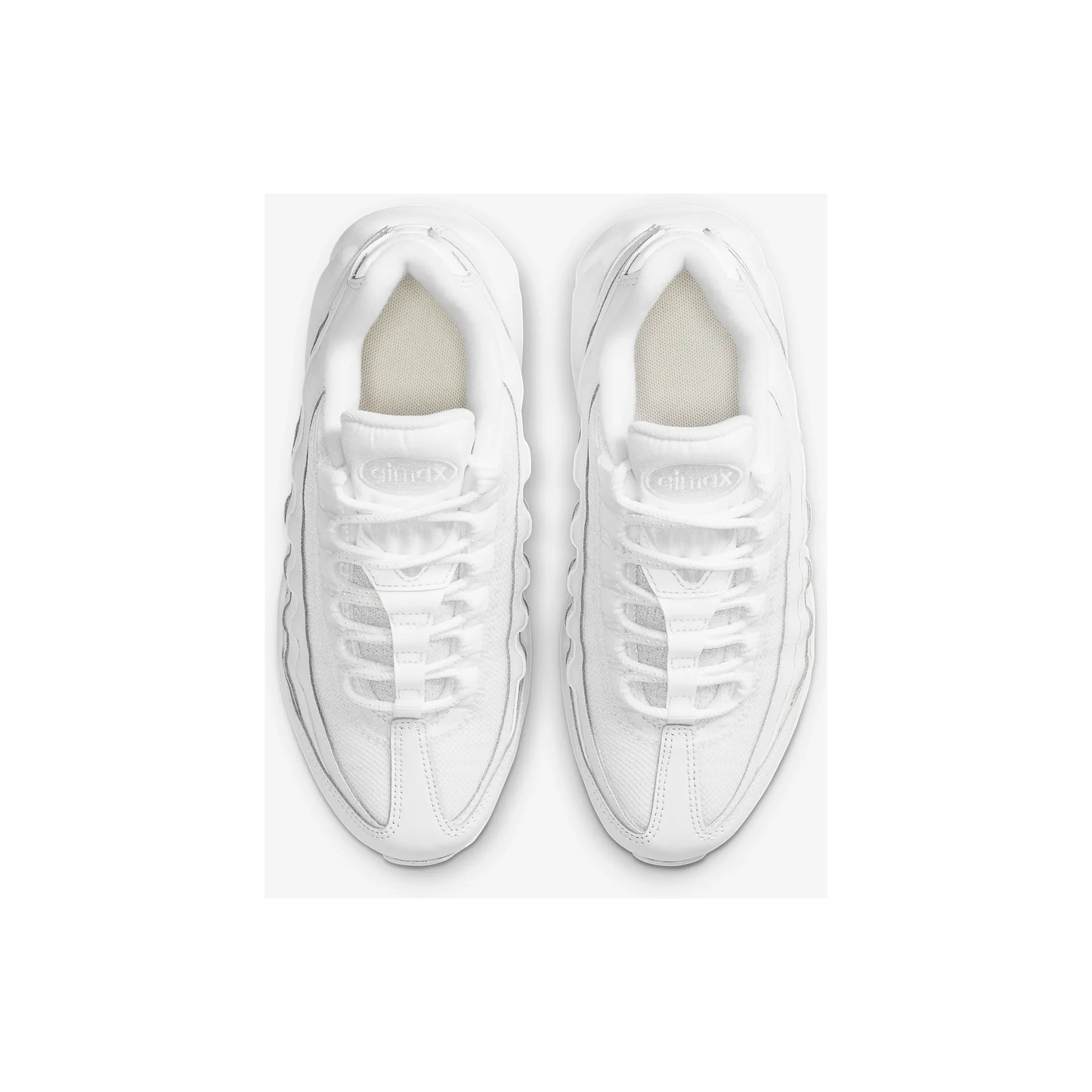 Nike Kids' Air Max 95 Recraft Shoes - All White
