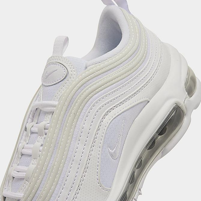 Nike Kids' Air Max 97 Casual Shoes - White / Metallic Silver