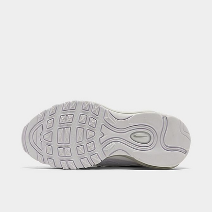 Nike Kids' Air Max 97 Casual Shoes - White / Metallic Silver