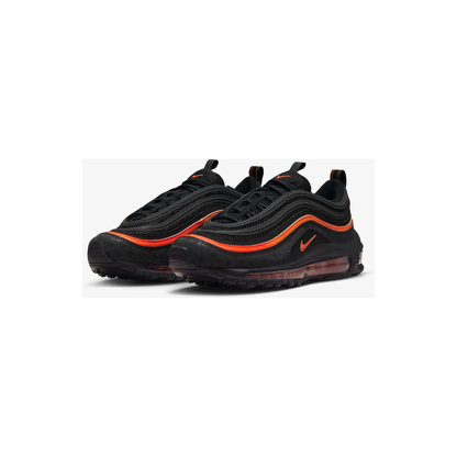 Nike Kids' Air Max 97 Shoes - Black / Safety Orange