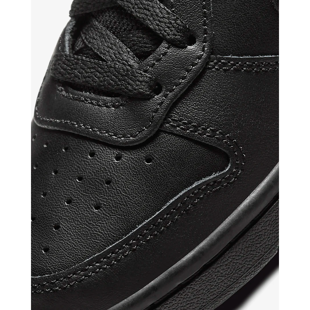 Nike Kids' Court Borough Low 2 Shoes - All Black
