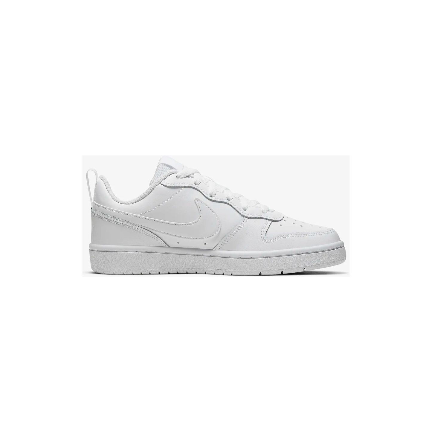 Nike Kids' Court Borough Low 2 Shoes - All White