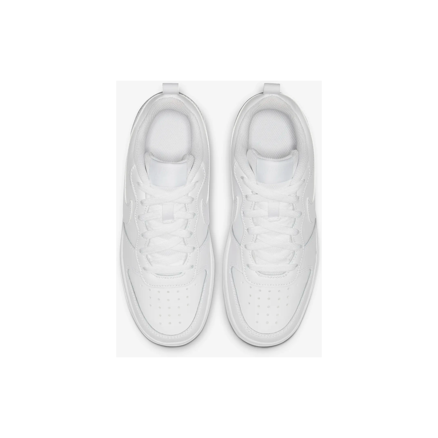 Nike Kids' Court Borough Low 2 Shoes - All White