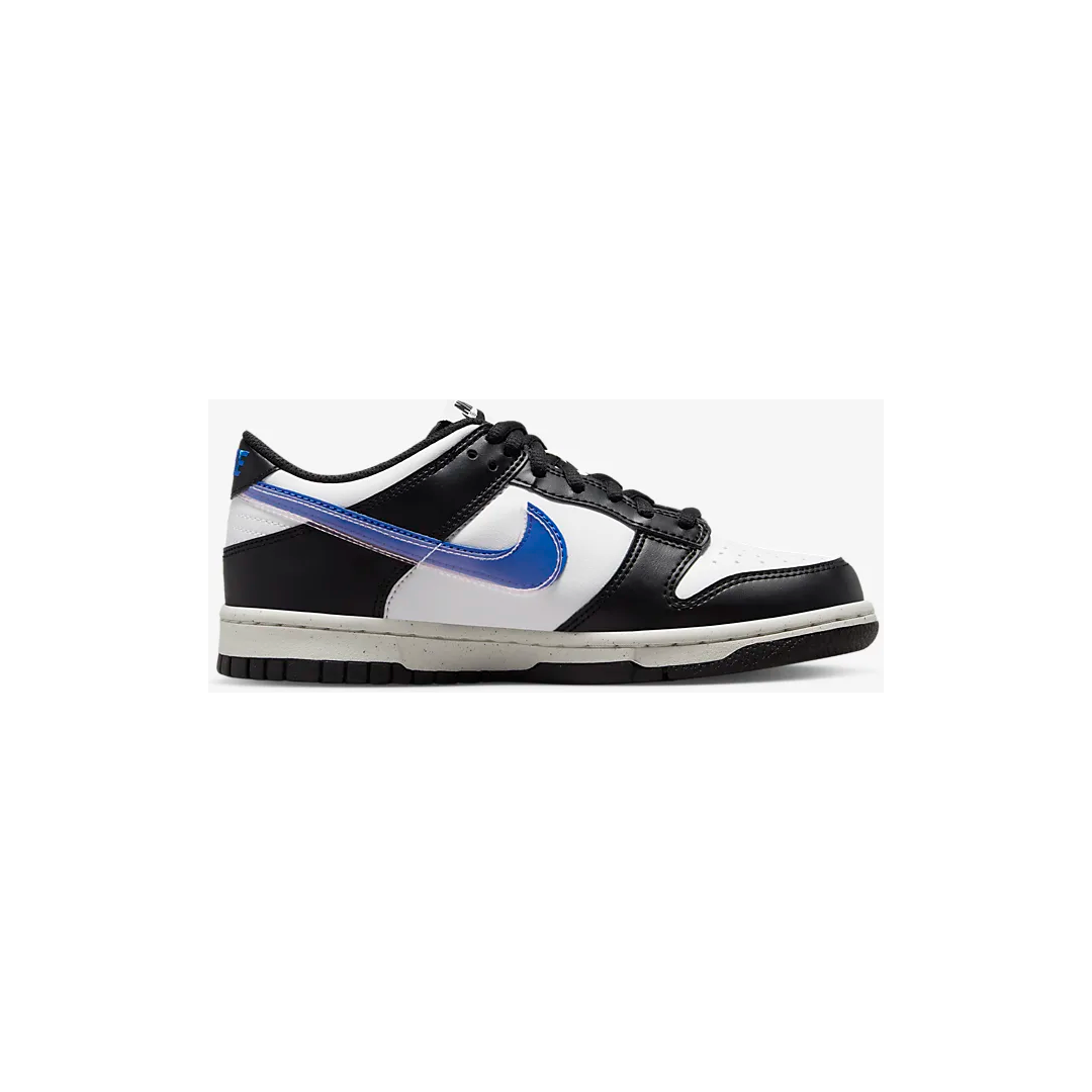 Nike Kids' Dunk Low Next Nature Shoes - Black / Hyper Royal / Summit White / Black