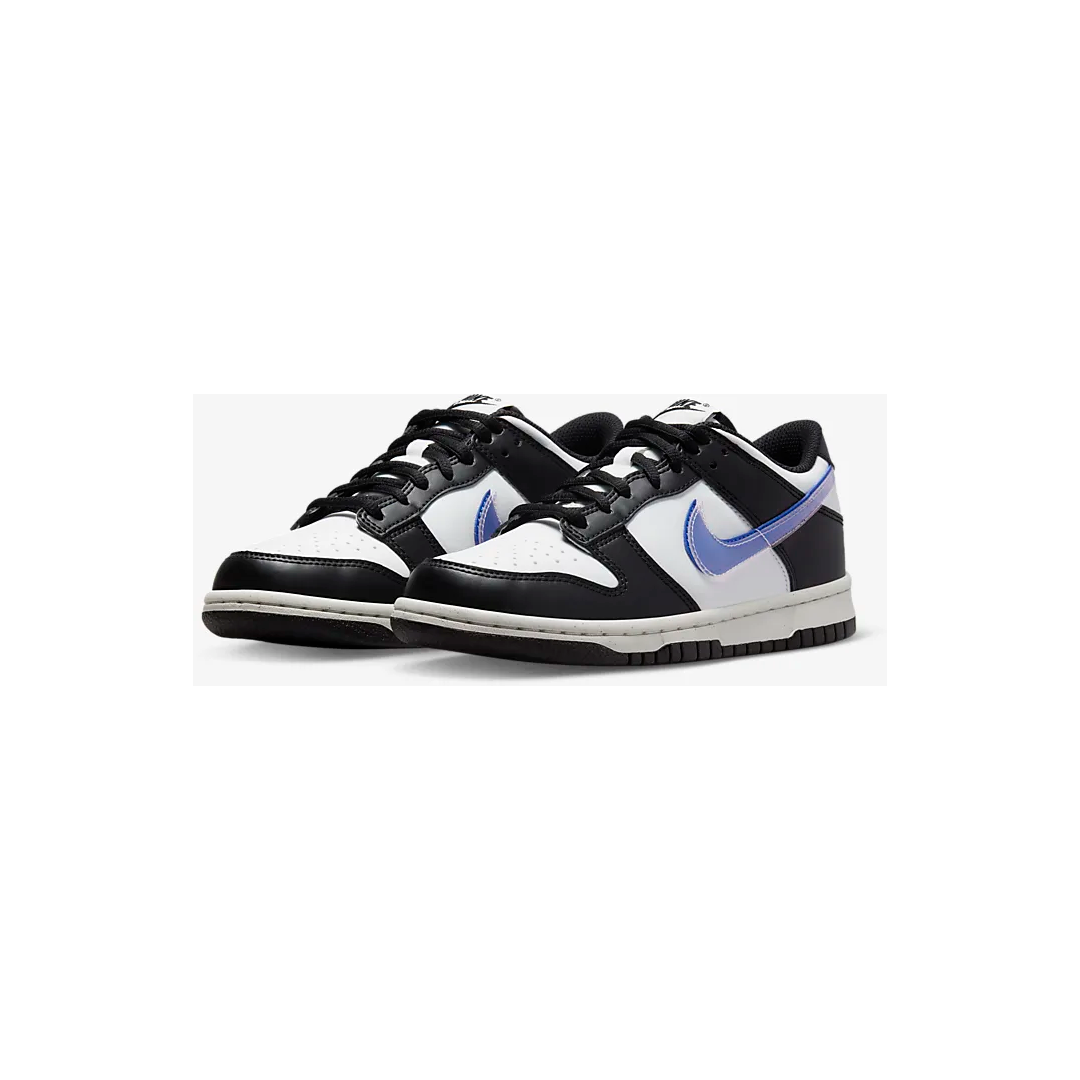 Nike Kids' Dunk Low Next Nature Shoes - Black / Hyper Royal / Summit White / Black