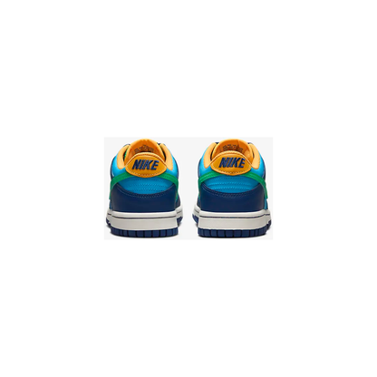 Nike Kids' Dunk Low Shoes - Baltic Blue / Deep Royal / Laser Orange / Electric Algae