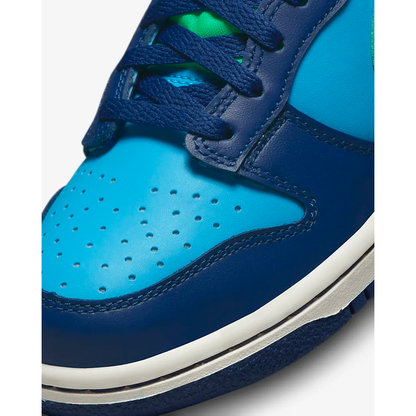 Nike Kids' Dunk Low Shoes - Baltic Blue / Deep Royal / Laser Orange / Electric Algae