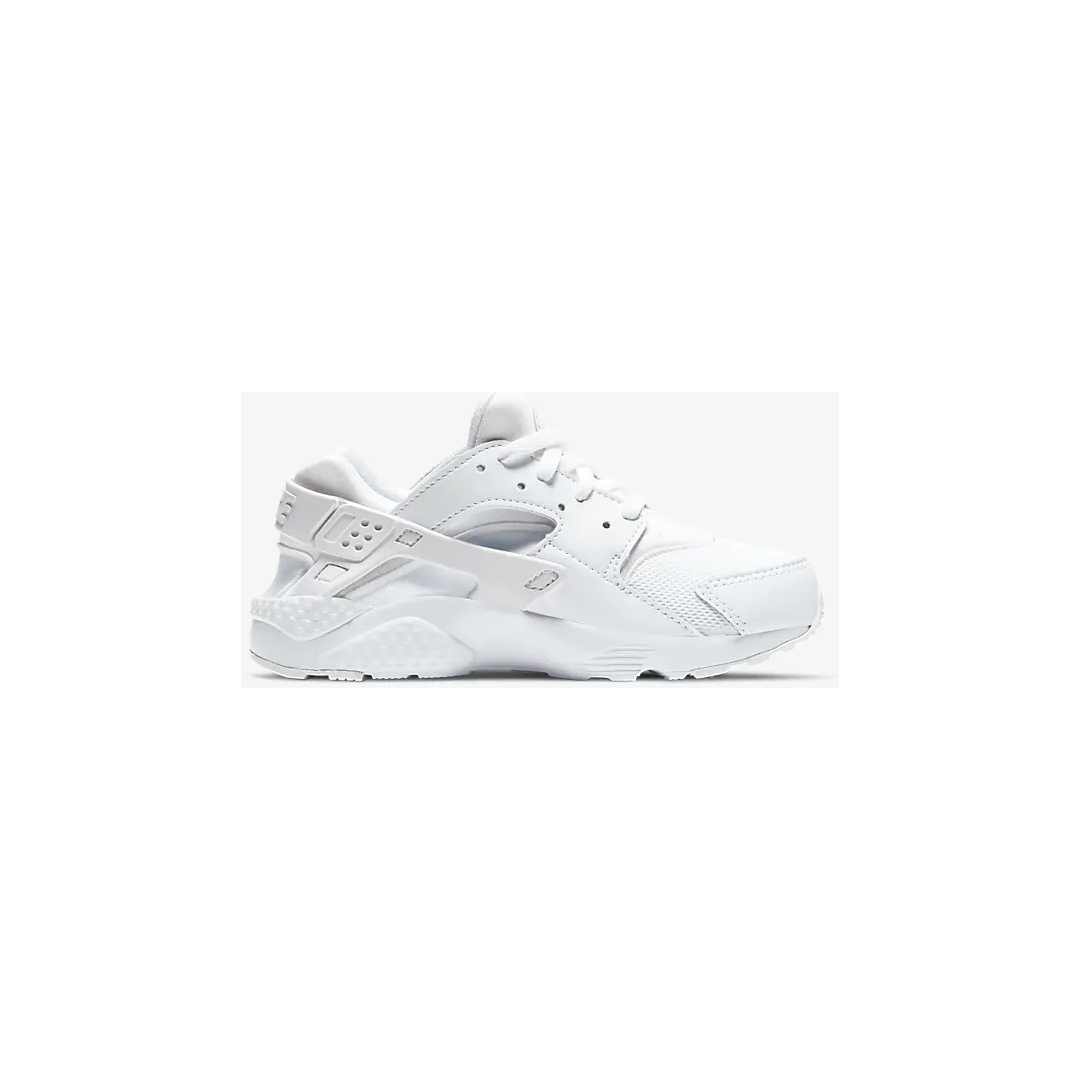 Nike Kids' Huarache Run Shoes - White / Pure Platinum / White