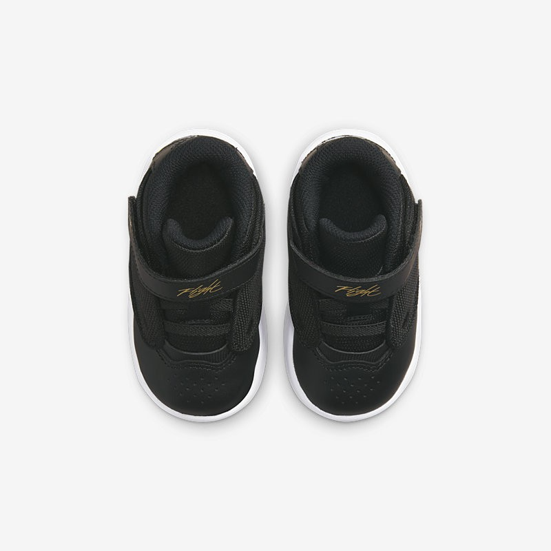Nike Kids' Jordan Max Aura 4 TD Shoes - Black / Metallic Gold / White