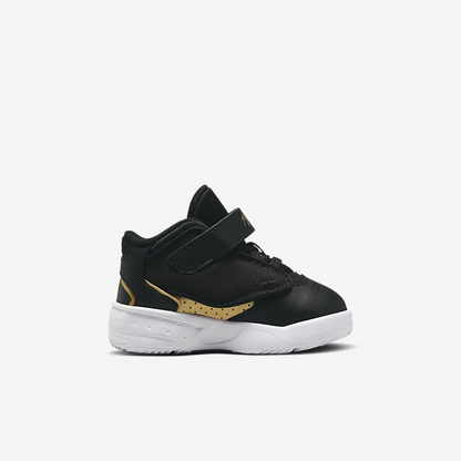 Nike Kids' Jordan Max Aura 4 TD Shoes - Black / Metallic Gold / White