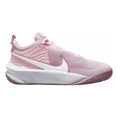 Nike Kids' Team Hustle D 10 Shoes - Pink Foam / Medium Soft Pink / Elemental Pink / White