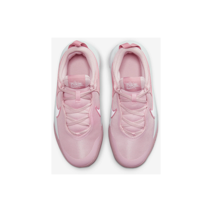 Nike Kids' Team Hustle D 10 Shoes - Pink Foam / Medium Soft Pink / Elemental Pink / White