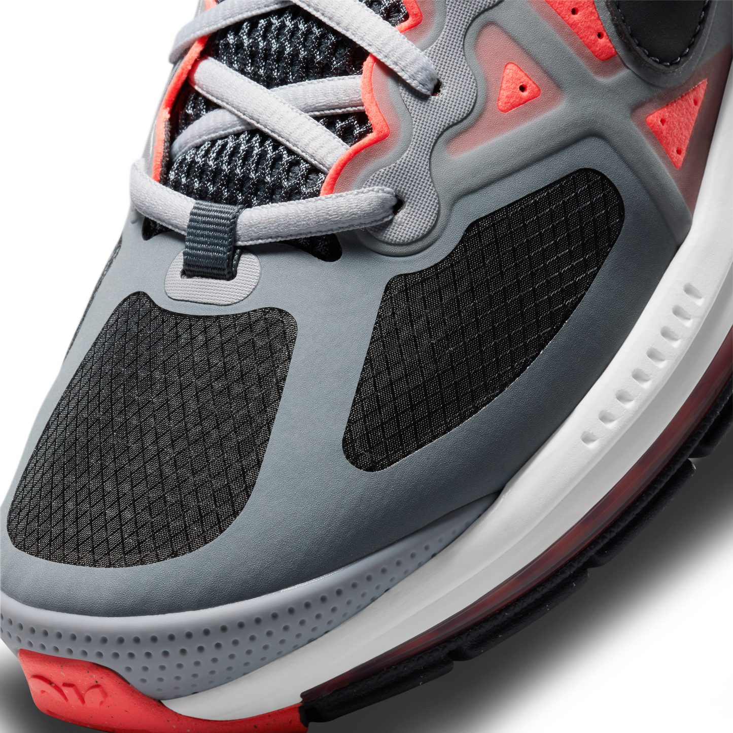 Nike Men's Air Max Genome Shoes - Light Smoke Grey / Bright Mango / Summit White / Iron Grey