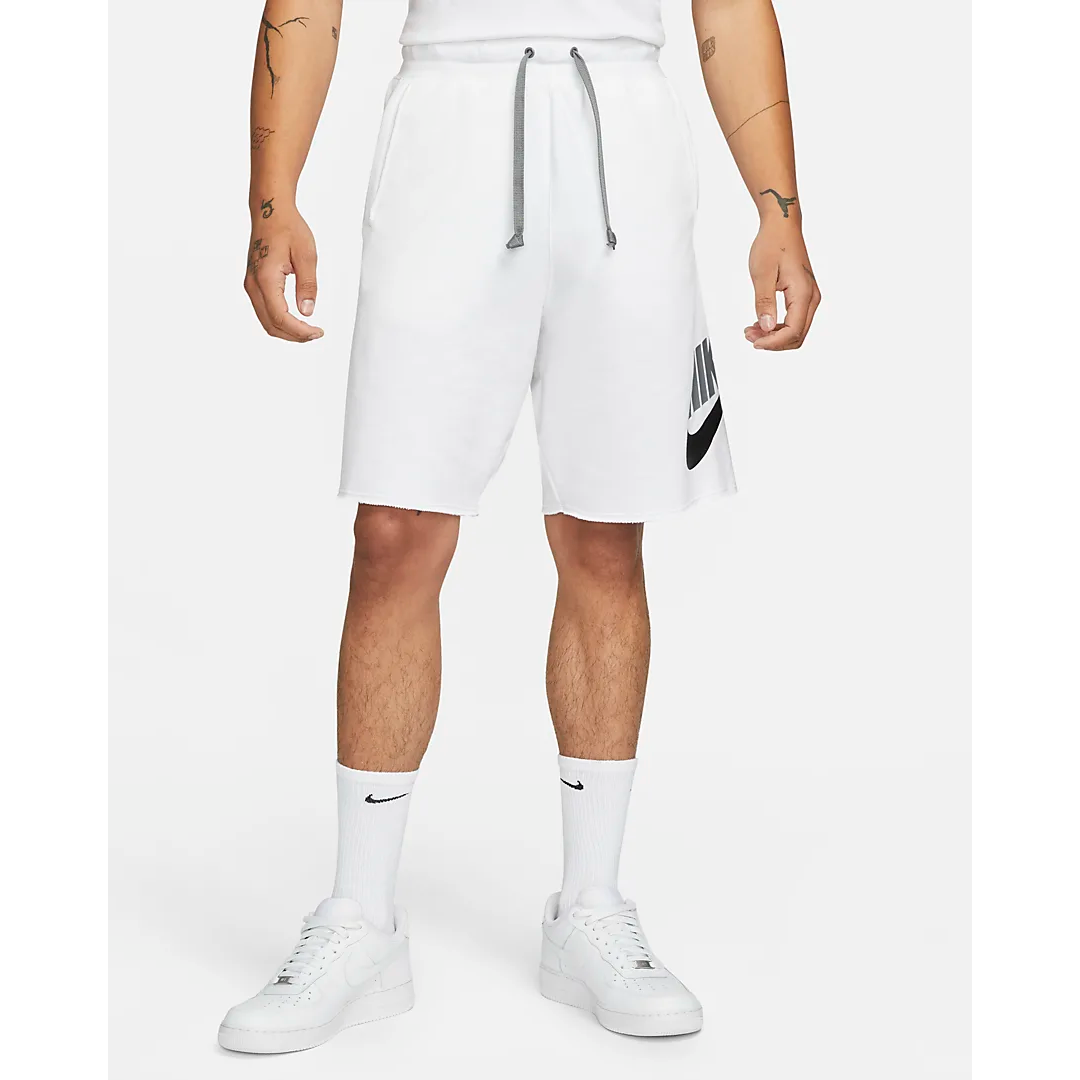 Nike Men's Sportswear Sport Essentials Shorts - White / Black