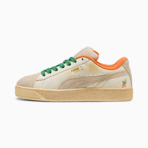 Puma Men's Carrots Suede XL II Shoes - Warm White / Rickie Orange