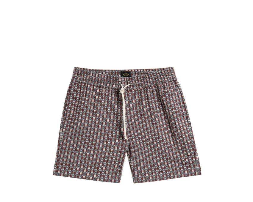 Portuguese Flannel Abstract Tile Short