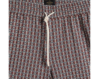 Portuguese Flannel Abstract Tile Short