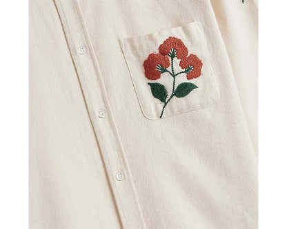 Portuguese Flannel Embroidery Flannel Shirt