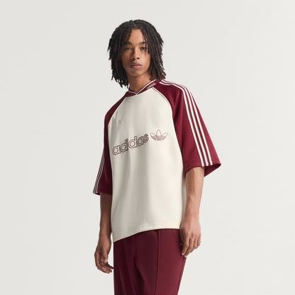Adidas Men's Premium Jersey Shirt - Cream White