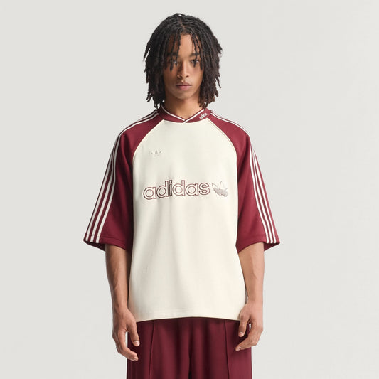 Adidas Men's Premium Jersey Shirt - Cream White