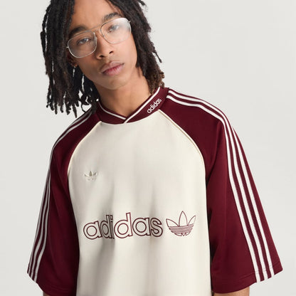 Adidas Men's Premium Jersey Shirt - Cream White