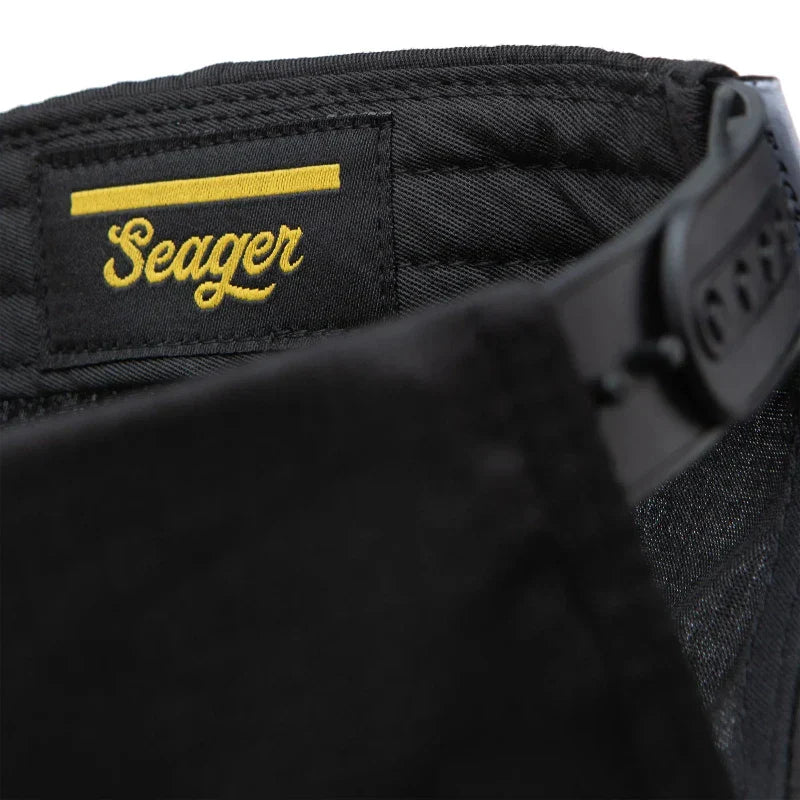 Seager Branded Snapback- Black