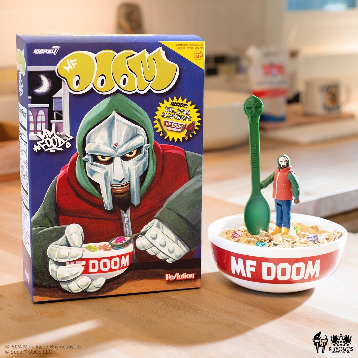 MF DOOM ReAction Figure Wave 02 - Mm..Food