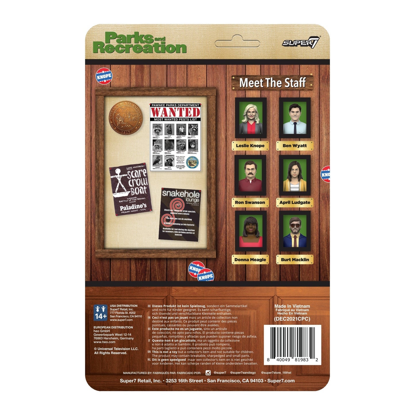 Parks and Recreation ReAction Figure - Ron Swanson