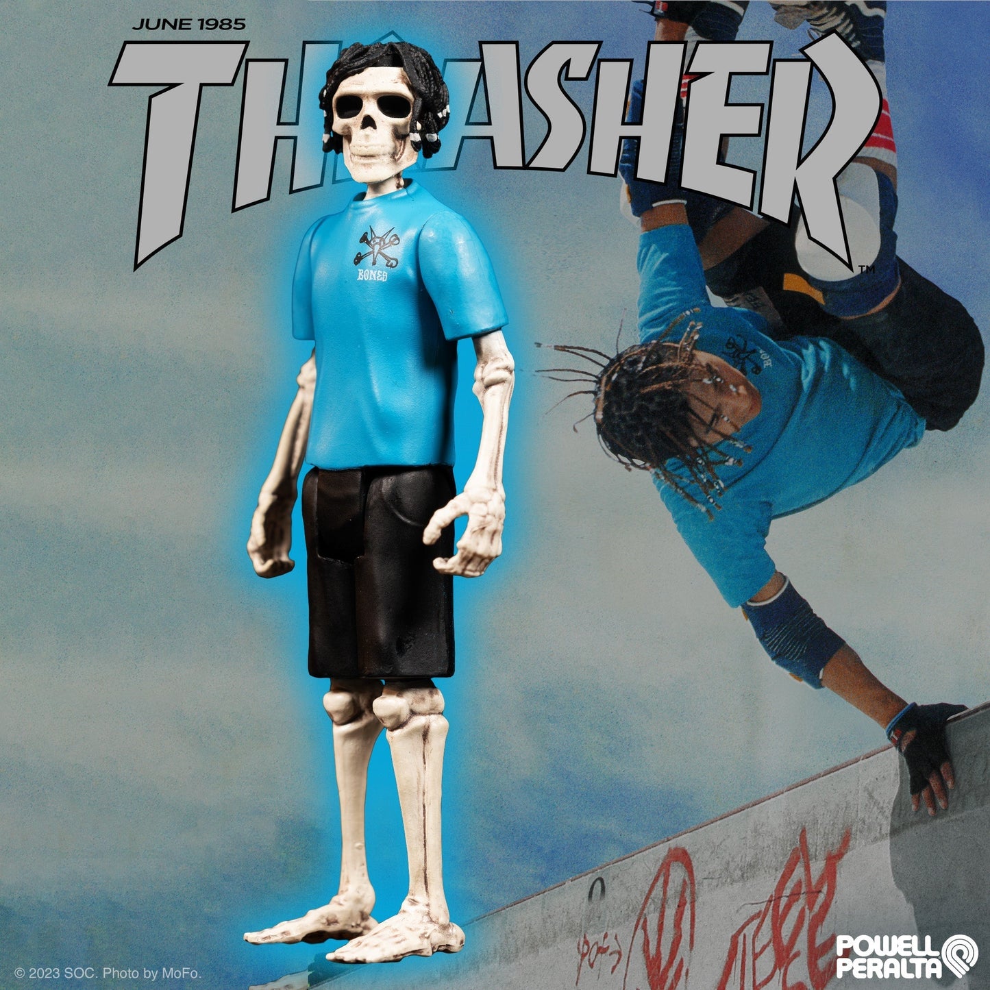 Powell Peralta ReAction Figure - Steve Caballero (Thrasher)