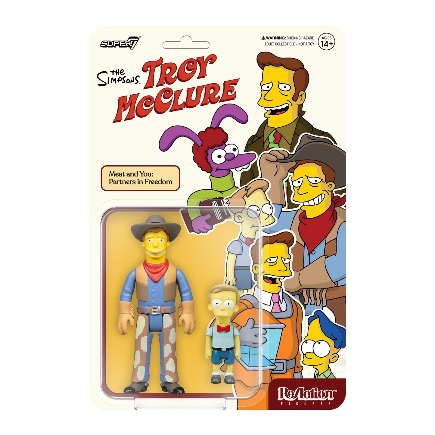 The Simpsons ReAction W2 - Troy McClure "Meat and You"