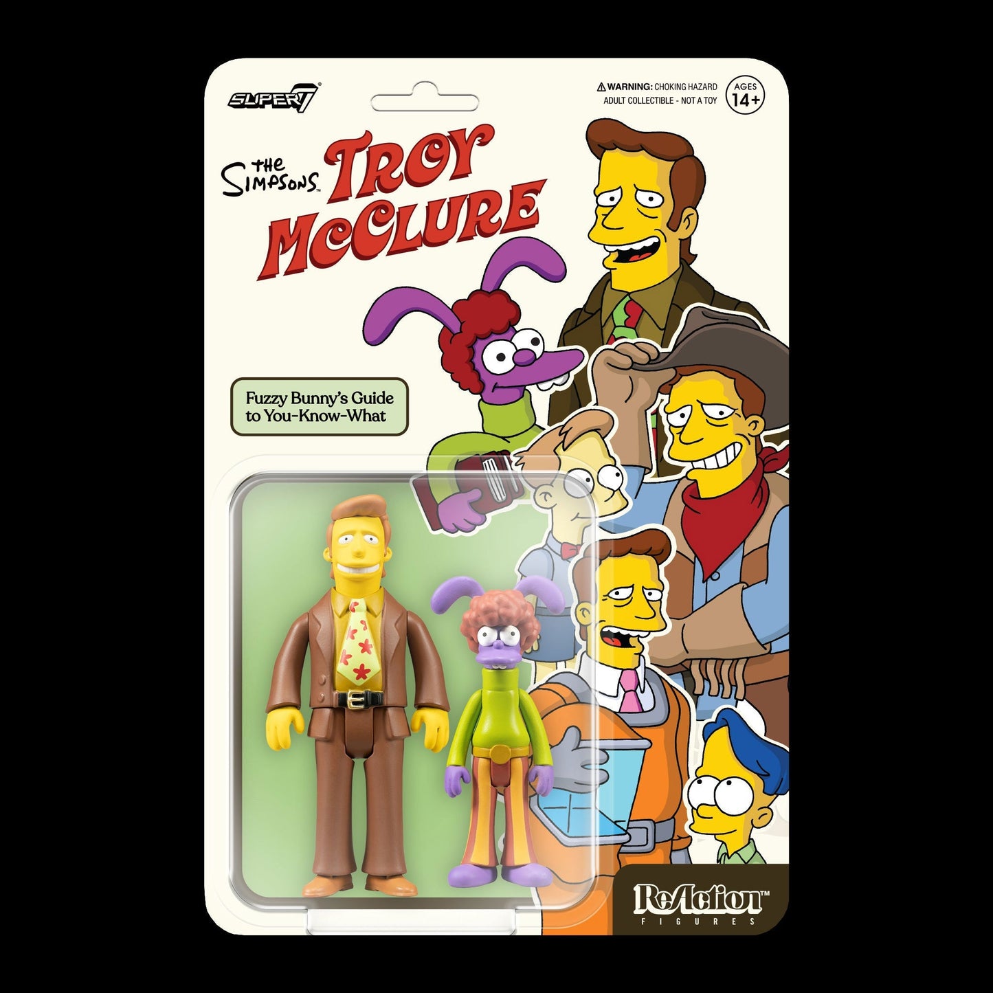 The Simpsons ReAction W2 - Troy McClure "Fuzzy Bunny's Guide"