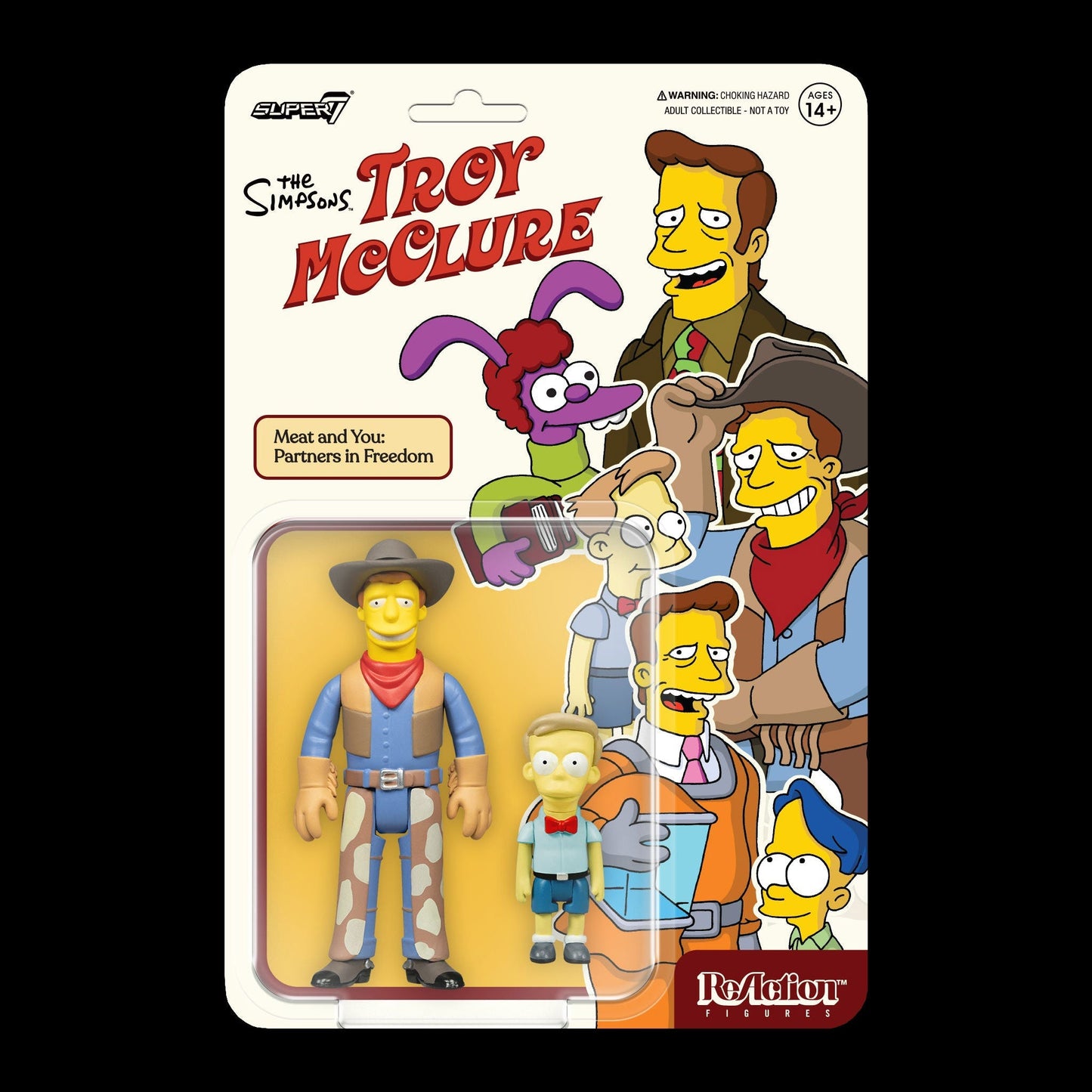 The Simpsons ReAction W2 - Troy McClure "Meat and You"