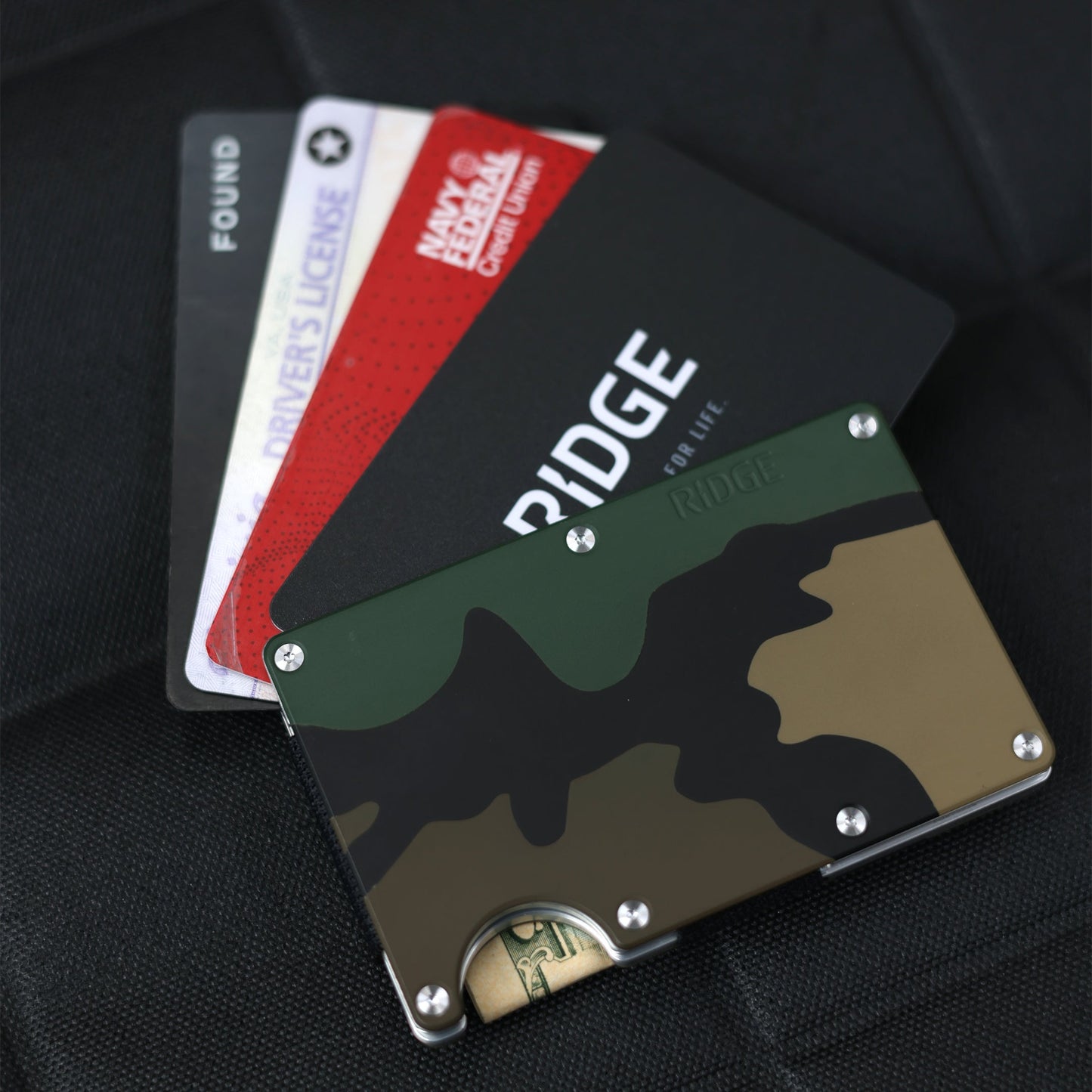 TD x illpro x Ridge Wallet -  M81 Woodland Edition
