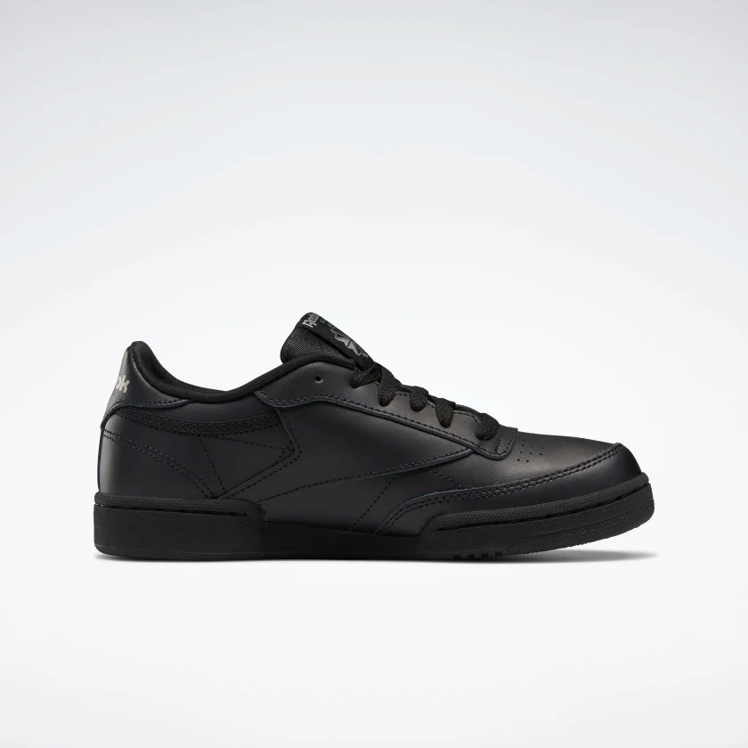 Reebok Kids' Club C GS Shoes - Black / Charcoal
