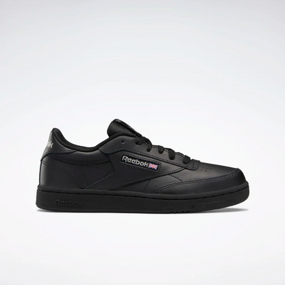 Reebok Kids' Club C GS Shoes - Black / Charcoal