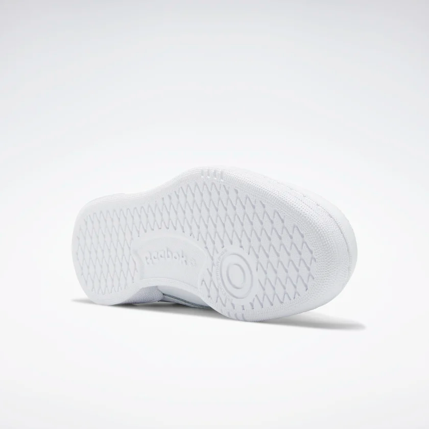 Reebok Kids' Club C Shoes - White / Sheer Grey