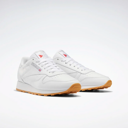 Reebok Men's Classic Leather Shoes - Ftwr White / Pure Grey 3 / Rubber Gum