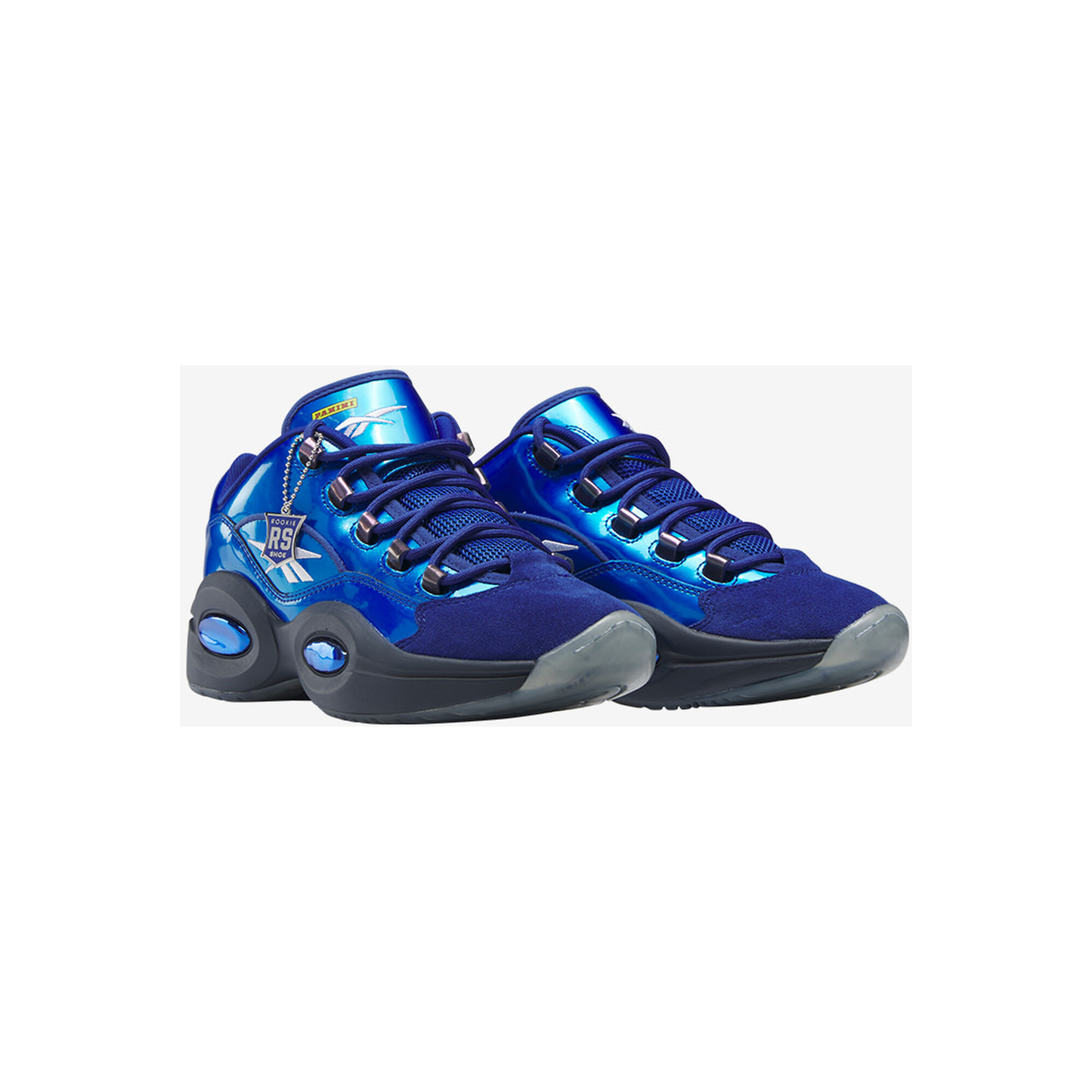 Reebok Men's Panini Question Low Shoes - Classic Cobalt Blue / Black