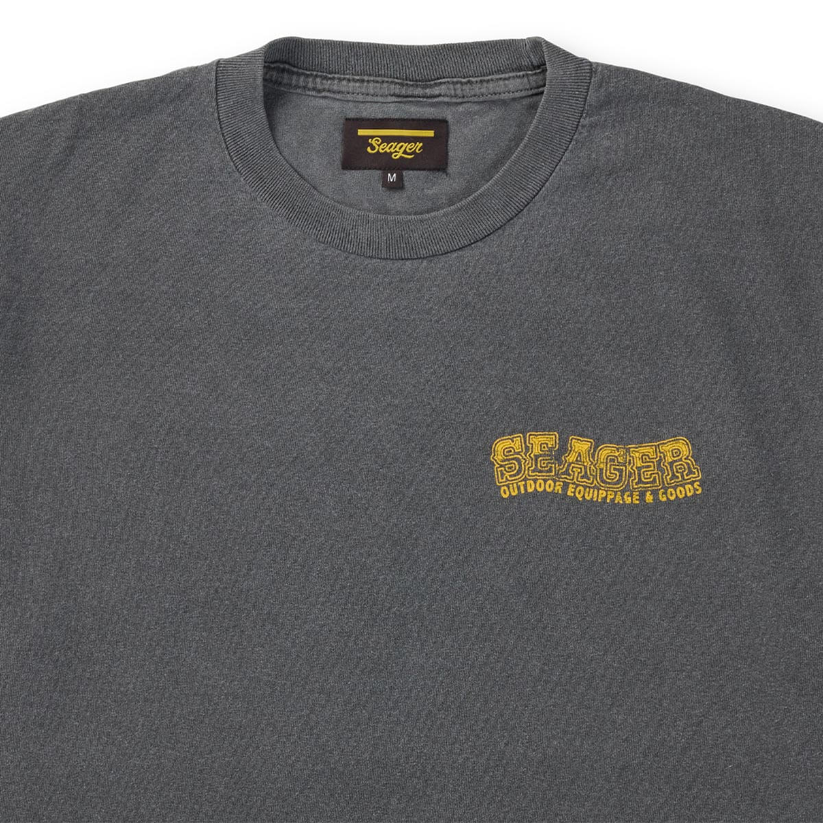 Seager Premium Reserve Tee- Pigment Black