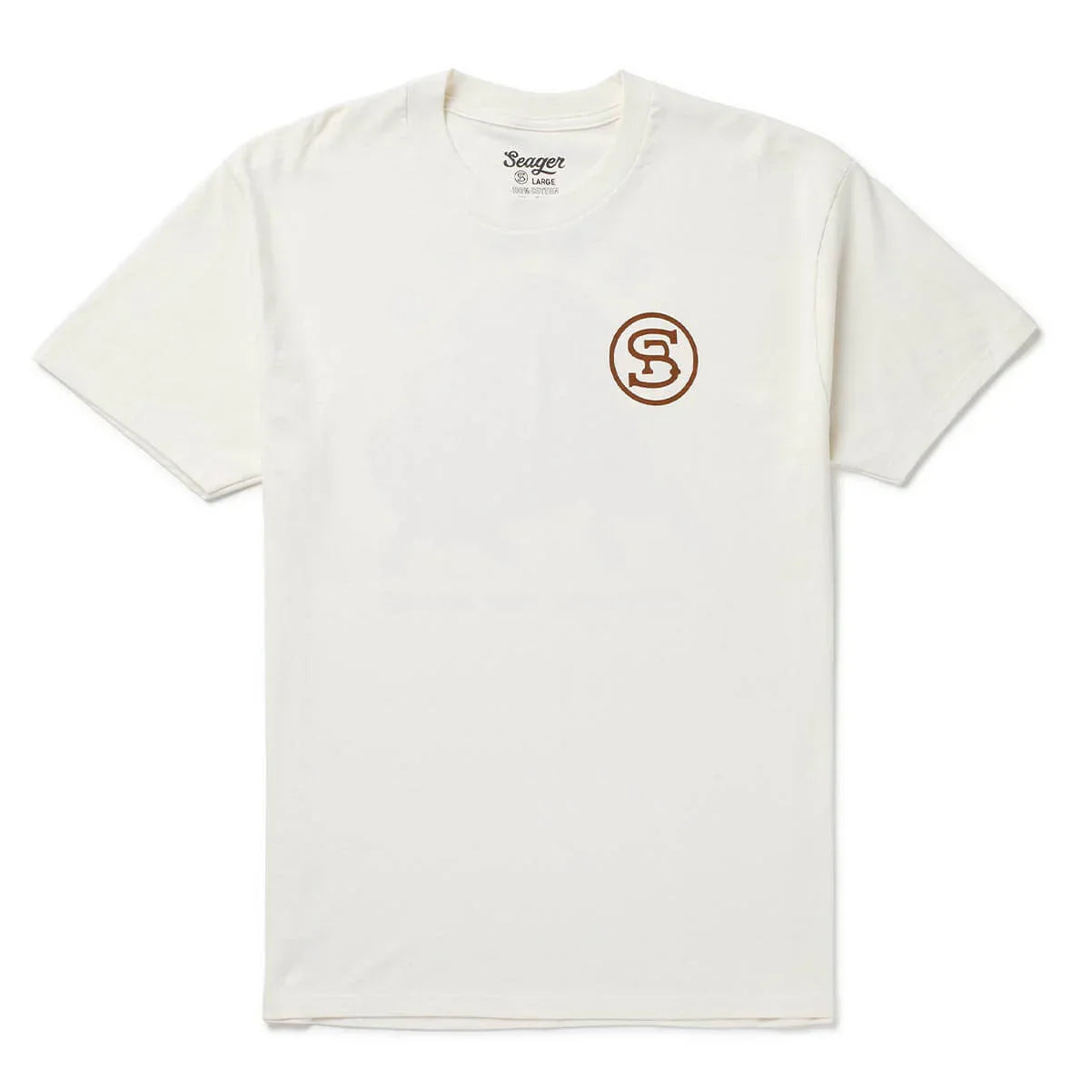 Seager Ride For The Brand Tee- Vintage White