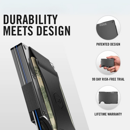 Ridge Wallet - Cash Strap